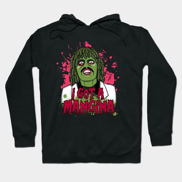 Old Gregg - I got a Mangina! Quote Hoodie by Meta Cortex